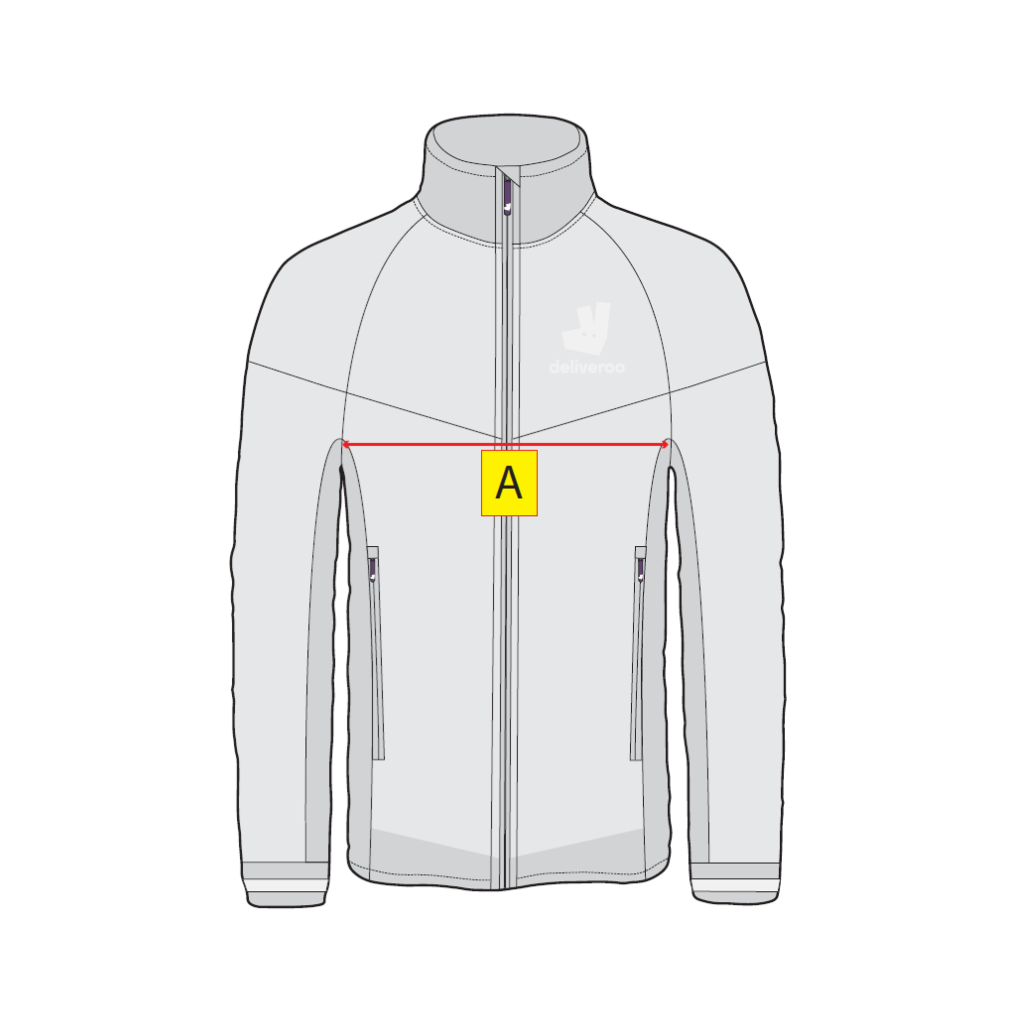 Guide des tailles : Veste légère